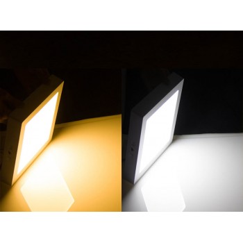 Накладной светодиодный светильник 18W (square)